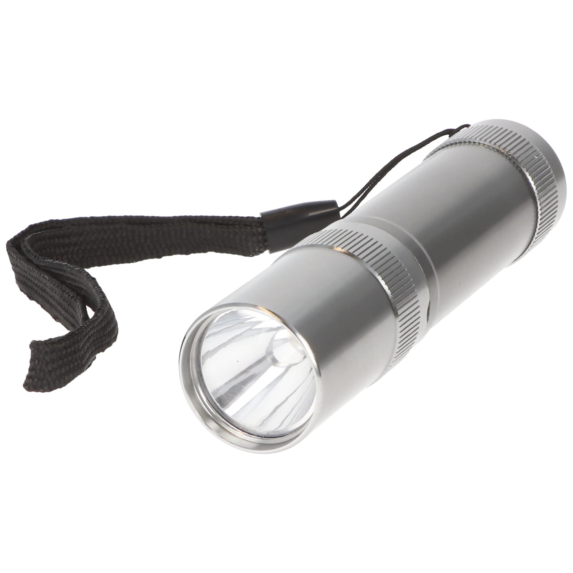 Lampe torche LED Basic 1 watt LED, élégant boîtier en aluminium, couleurs assorties, y compris les piles