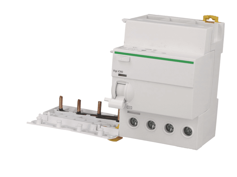 Bloc Vigi modulaire tétrapolaire Schneider Acti9 Vigi iC60 63A / 30mA type AC